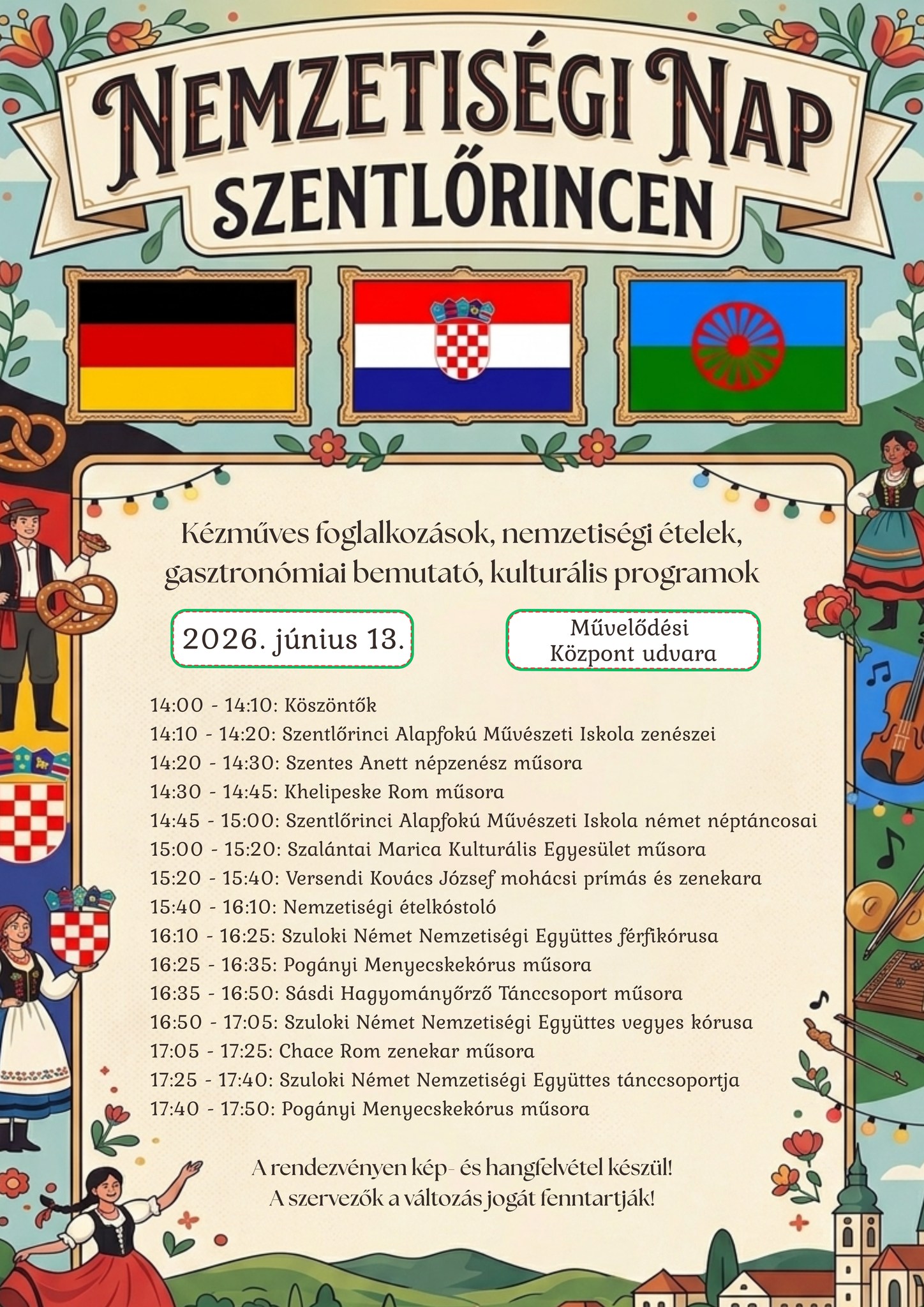 Nemzetiségi Nap Szentlőrinc